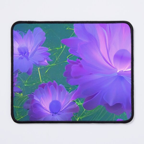 Item preview, Backlit Purple Flowers designed and sold by knurvs.