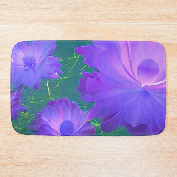 Item preview, Backlit Purple Flowers designed and sold by knurvs.