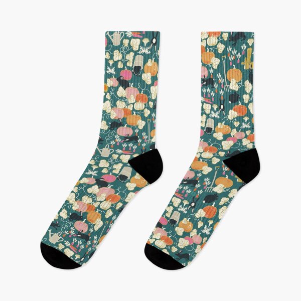 Item preview, Delicious Vegetable Patch - Verdigris designed and sold by appleyards.