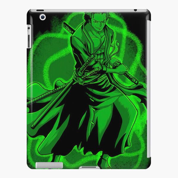 zoro one piece iPad Case & Skin by Marlow31