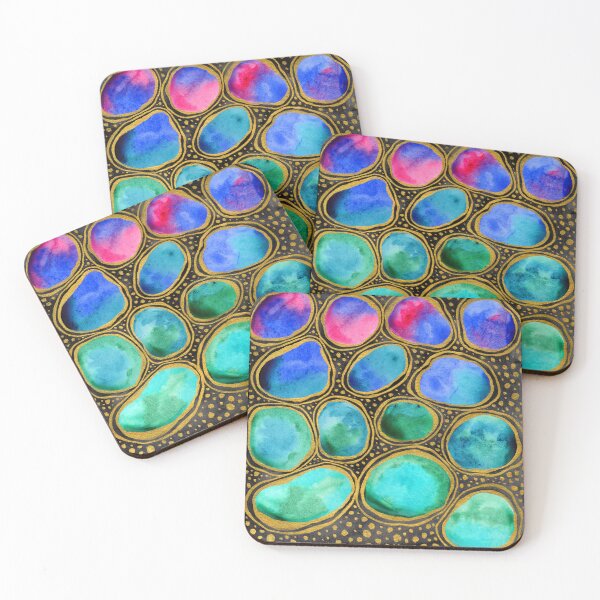 Item preview, Circle pattern watercolor designed and sold by BeefStroganof.