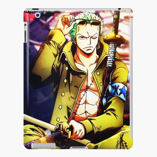 zoro one piece iPad Case & Skin by Marlow31