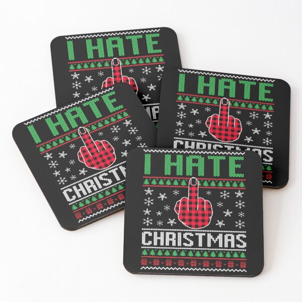 Item preview, Anti Christmas I Hate Christmas Ugly Xmas Hater designed and sold by TM-Multidesign.