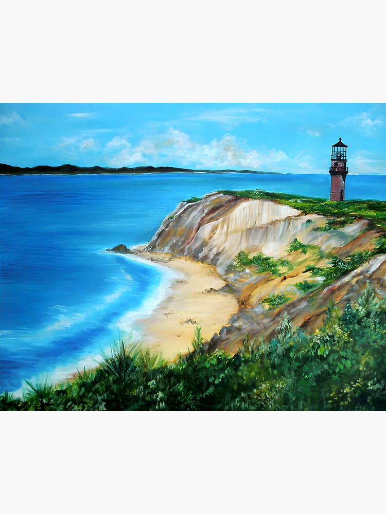 "" Martha's Vineyard art"" Sticker for Sale by ZvonimirBrodar Redbubble