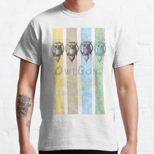 Owlgons: All Seasons (Season Backgrounds) Classic T-Shirt