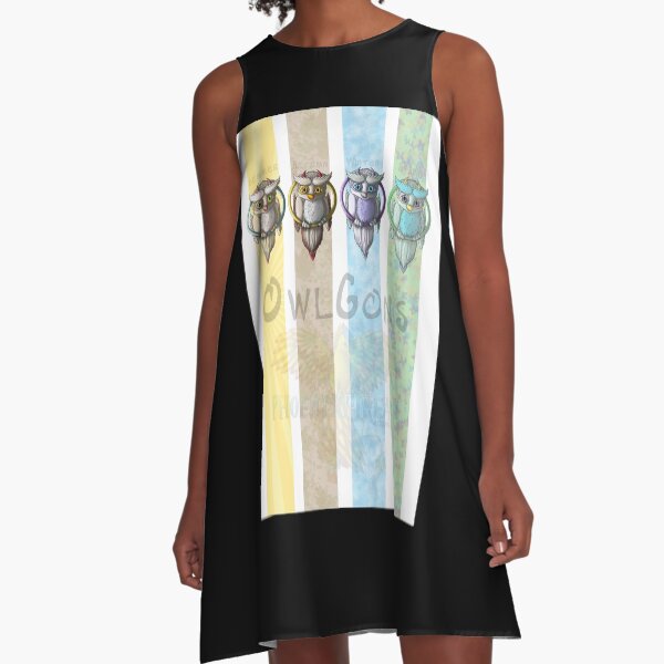 Owlgons: All Seasons (Season Backgrounds) A-Line Dress