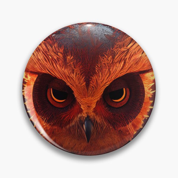 Item preview, Magma fire owl - Midjourney designed and sold by AI1artist.