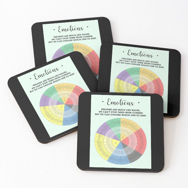 Item preview, Wheel of Feelings and Emotions Chart designed and sold by huftyjurigan.