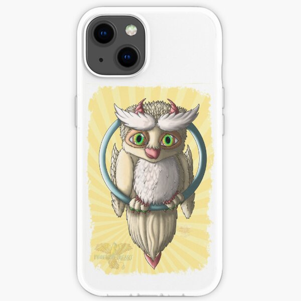 Owlgons: Summer Season (Summer Background) iPhone Soft Case