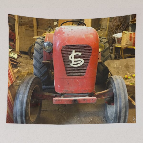Item preview, Vieux tracteur LS Le Pratique designed and sold by AHELENE.