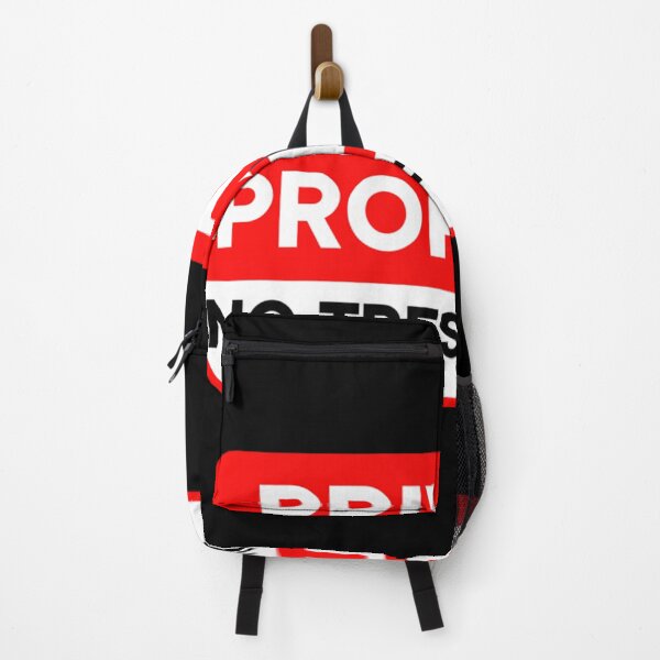 Item preview, Private Property No Trespassing designed and sold by JAYDROWNLEE.