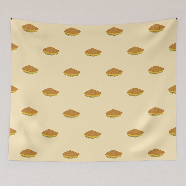 Item preview, Small croissant sandwich pattern 1 designed and sold by LemonCreamyyyy.