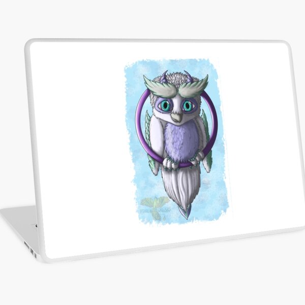 Owlgons: Winter Season (Winter Background) Laptop Skin