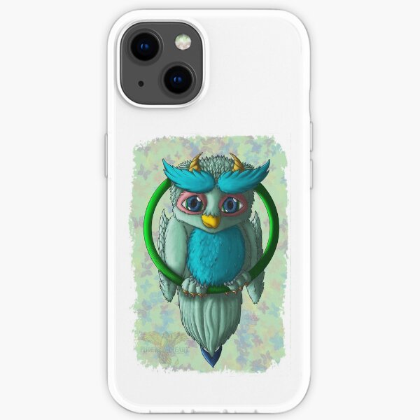 Owlgons: Spring Season (Spring Background) iPhone Soft Case