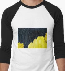 Night long exposure Men's Baseball ¾ T-Shirt