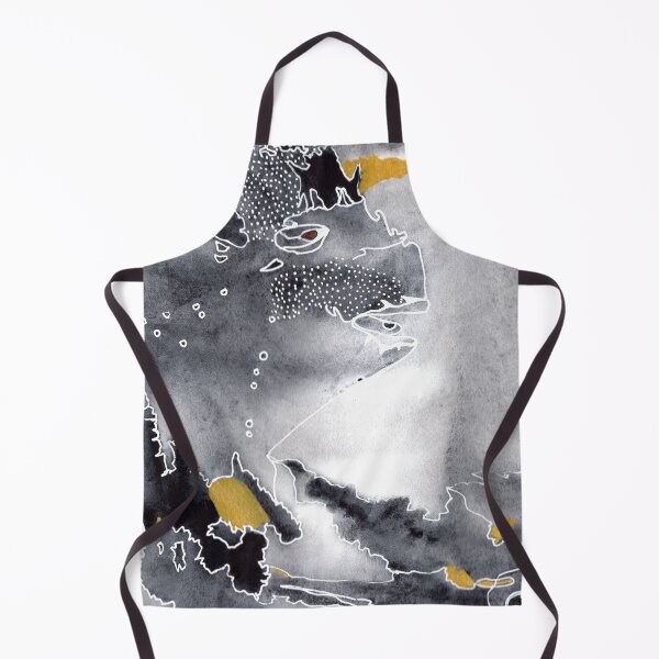 Item preview, Monster Abstract Dark Black & White designed and sold by BeefStroganof.