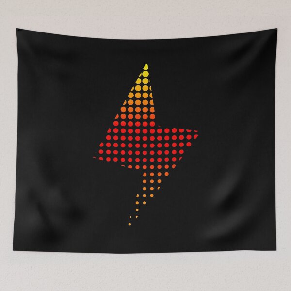 Item preview, Dotted Lighting Bolt  designed and sold by SpaceAlienTees.