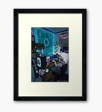 Modern Male Witch: Home Office Framed Print