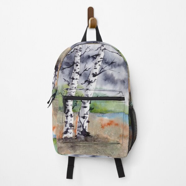 Item preview, Birch Trees - Watercolour Illustration designed and sold by Pattokarts.