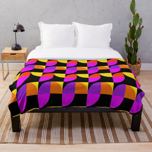 Aperçu de l'œuvre Motif géométrique design vintage coloré créée et vendue par Graphic-Color.