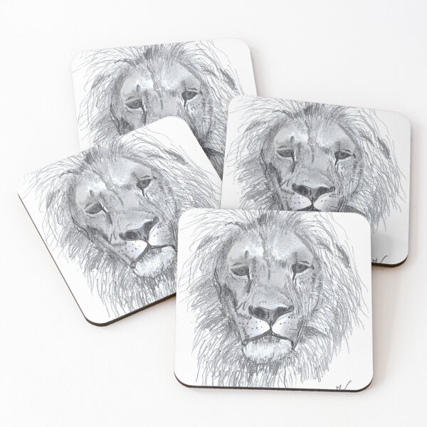 Item preview, Lion head Drawing designed and sold by Saguiitay.