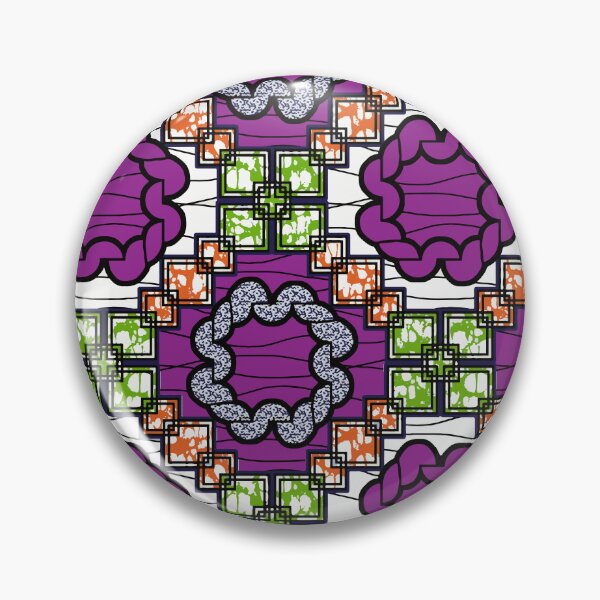 Item preview,  African Wax Pattern, Purple color  designed and sold by sarodigiart.
