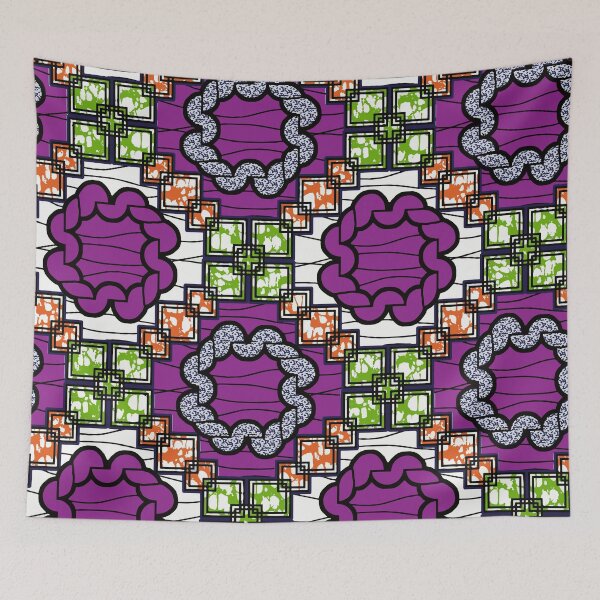 Item preview,  African Wax Pattern, Purple color  designed and sold by sarodigiart.
