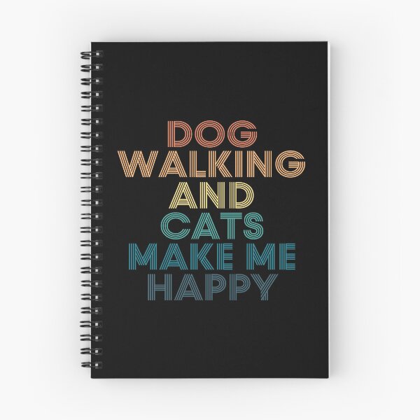 Item preview, Dog Walking And Cats Make Me Happy designed and sold by kindxinn.