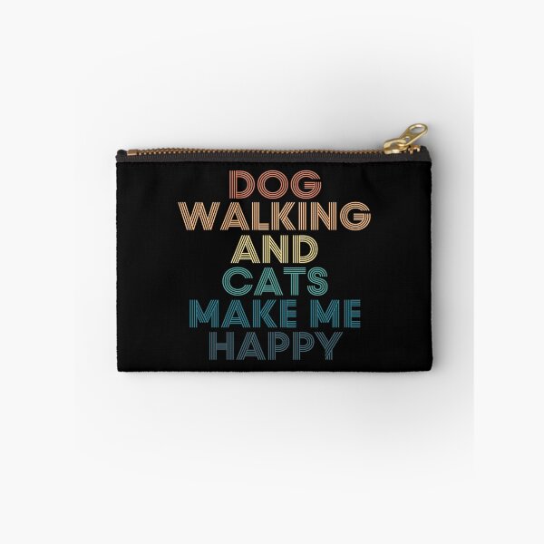 Item preview, Dog Walking And Cats Make Me Happy designed and sold by kindxinn.