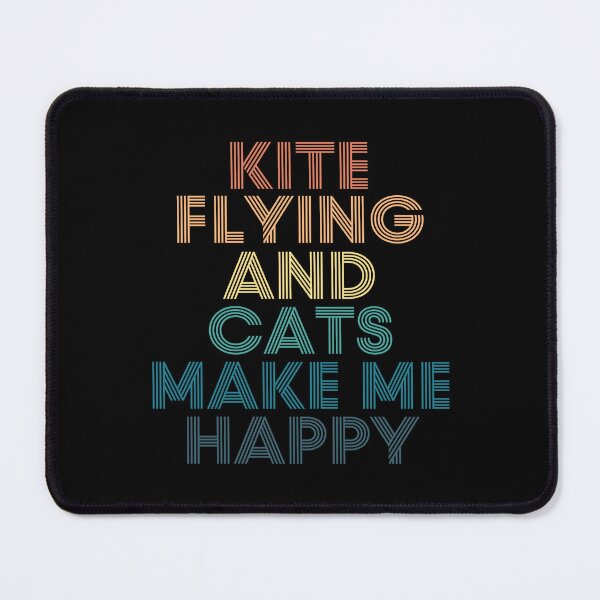 Item preview, Kite Flying And Cats Make Me Happy designed and sold by kindxinn.