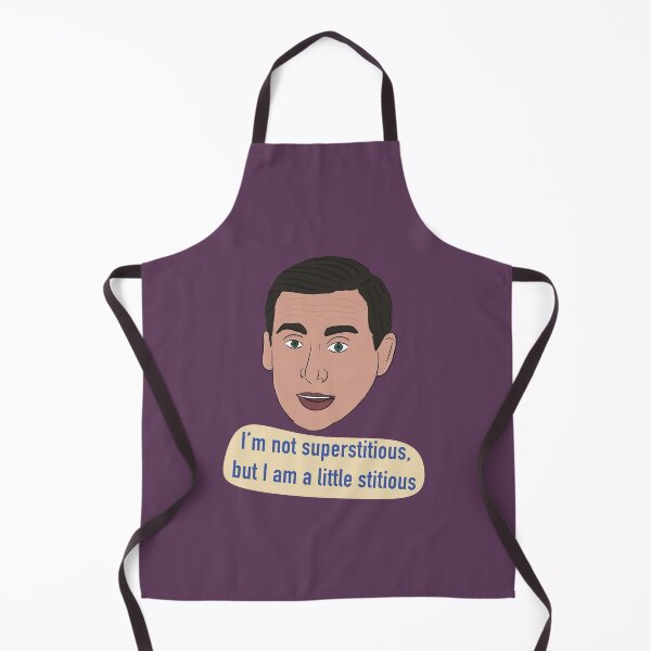 Item preview, I am a little stitious. - The Office designed and sold by IzdeChab.