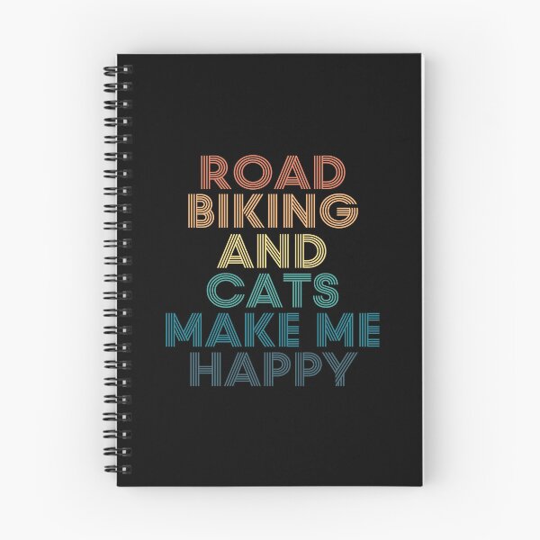 Item preview, Road Biking And Cats Make Me Happy designed and sold by kindxinn.
