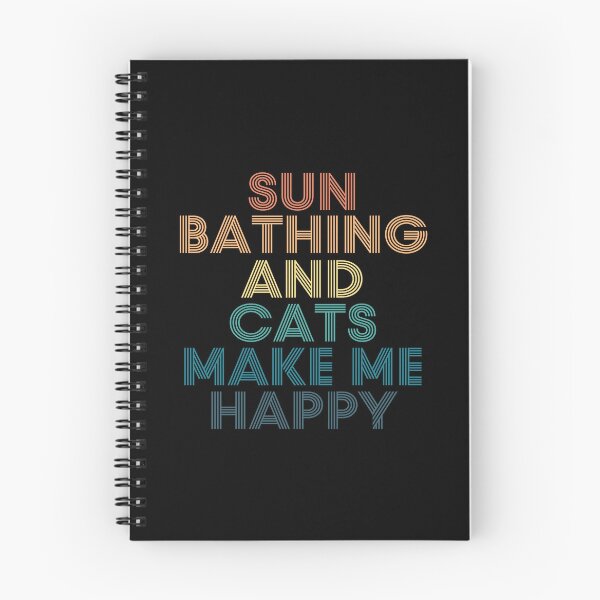 Item preview, Sun Bathing And Cats Make Me Happy designed and sold by kindxinn.