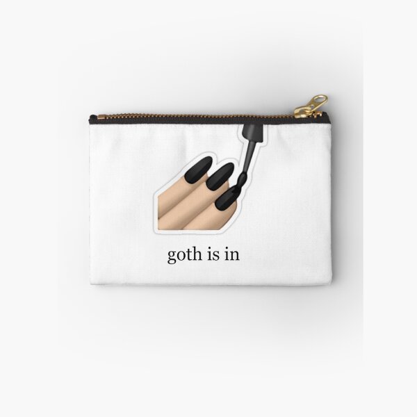 Item preview, ' goth is in ' Emoji Design designed and sold by Rad Merch.