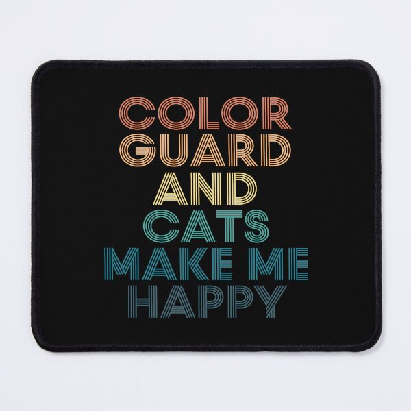 Item preview, Color Guard And Cats Make Me Happy designed and sold by kindxinn.