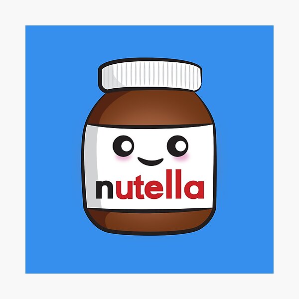 Como Desenhar um pote de nutella kawaii