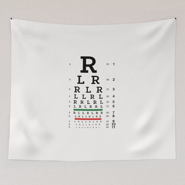 Item preview, Drummers Eye Chart Essential T-Shirt designed and sold by LindaPritchard.