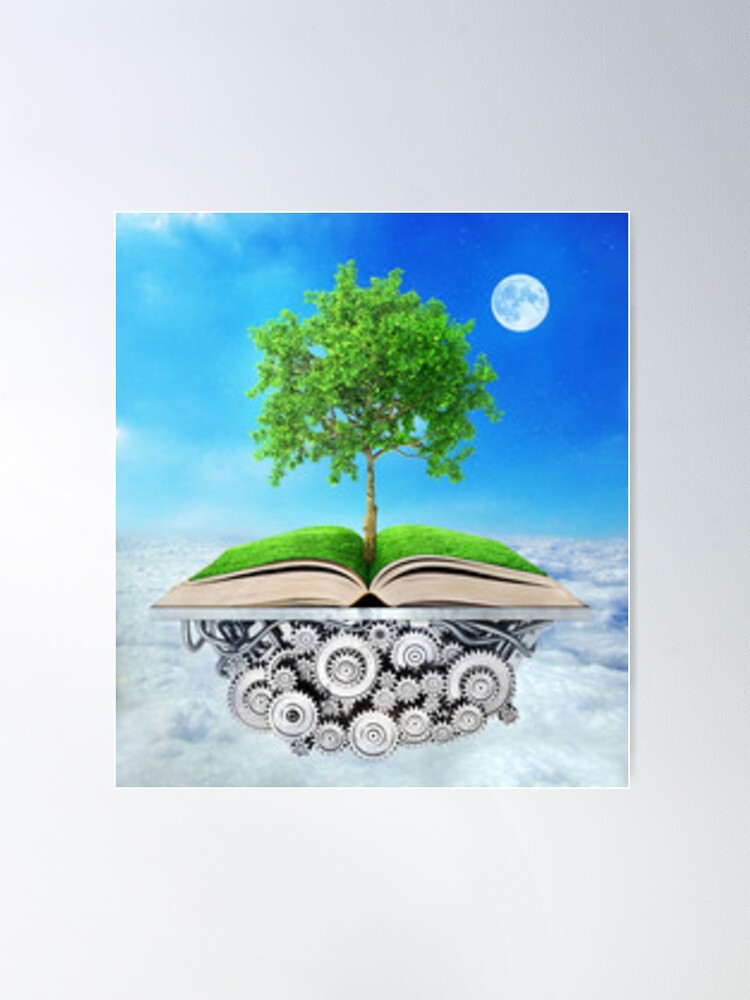 Wise Christmas Mystical Tree Poster for Sale by TheBigSadShop