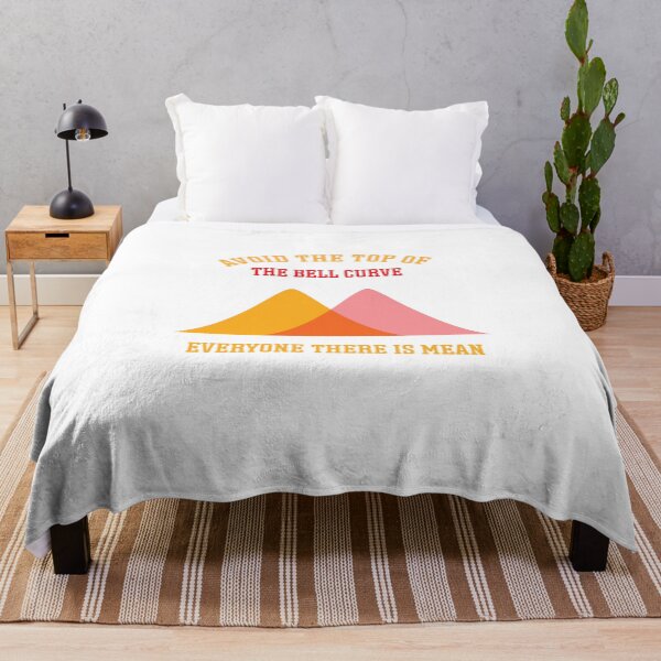 Item preview, Avoid the top of the bell curve everyone there is mean designed and sold by Jadir.
