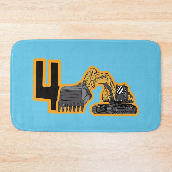 Item preview, 4th Birthday Tshirt Excavator Birthday designed and sold by EbnerPrints.