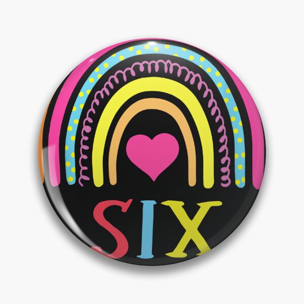 Item preview, 6 Years Old Rainbow 6th Birthday For Boys Girls designed and sold by MasinDontrae.