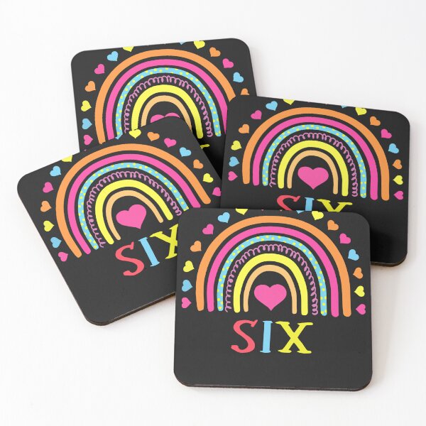 Item preview, 6 Years Old Rainbow 6th Birthday For Boys Girls designed and sold by MasinDontrae.