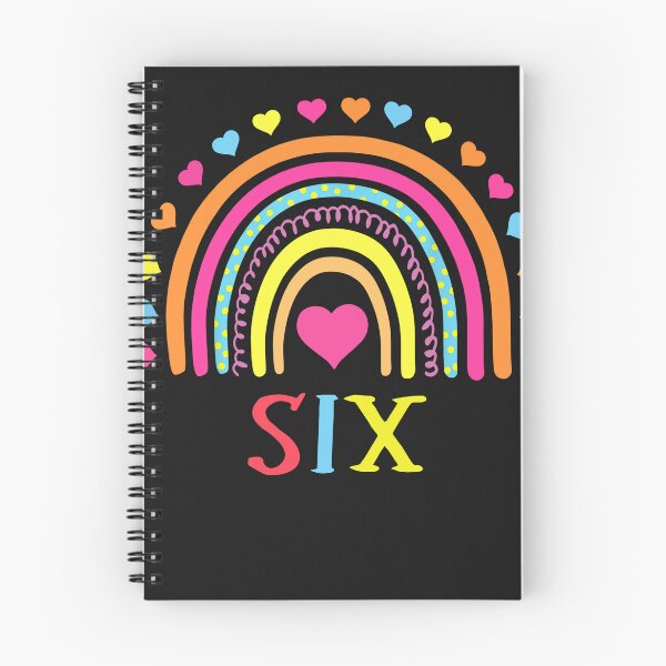 Item preview, 6 Years Old Rainbow 6th Birthday For Boys Girls designed and sold by MasinDontrae.