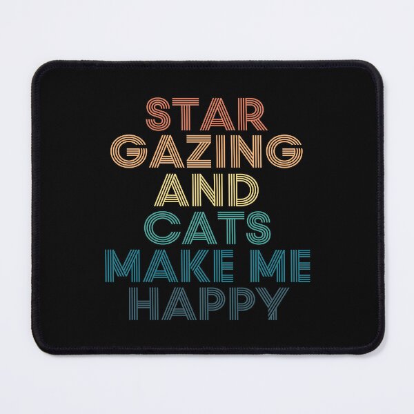 Item preview, Star Gazing And Cats Make Me Happy designed and sold by kindxinn.