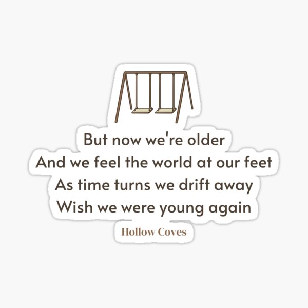 Blessings Lyrics (by Hollow Coves) | Art Print