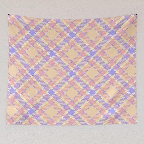 Item preview, Pastel Spring Cross Tartan Plaid designed and sold by 89BLACK.