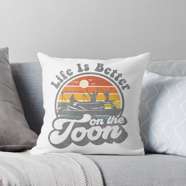 Item preview, Life Is Better On The Toon Funny Pontoon Boat Boating designed and sold by ArcWarden-art.