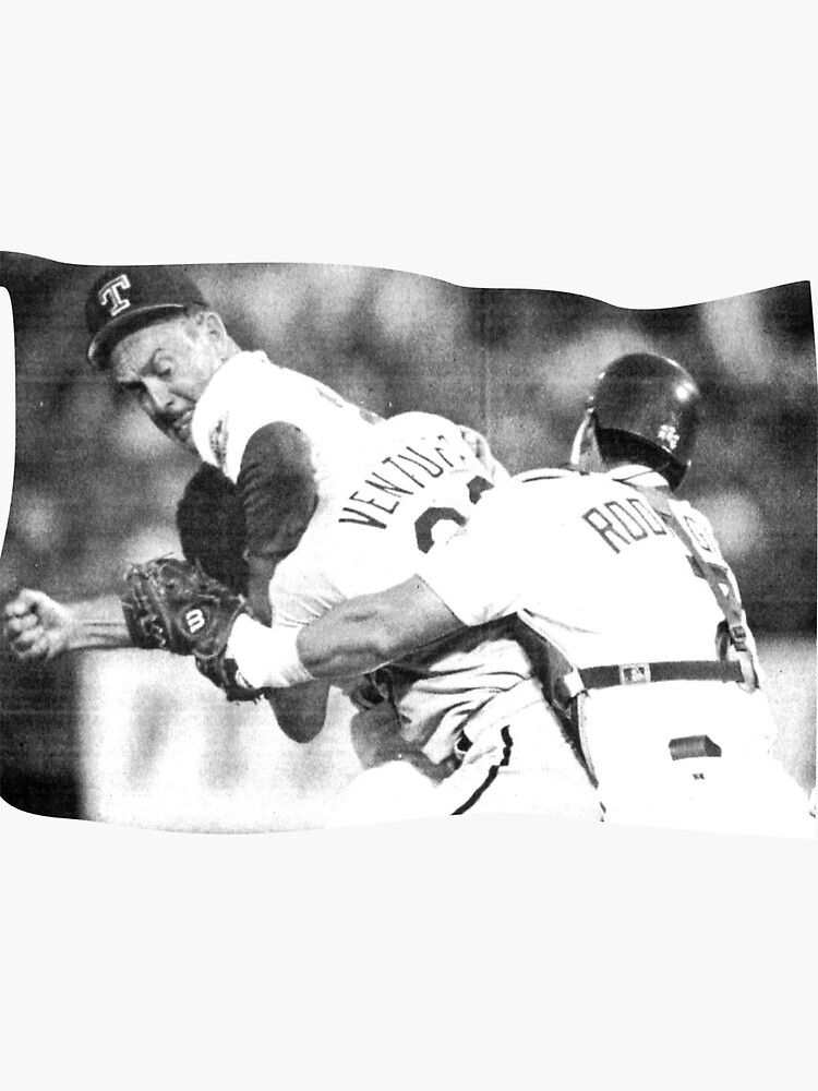 “Nolan Ryan Fight” Sticker for Sale by mikamiangela | Redbubble
