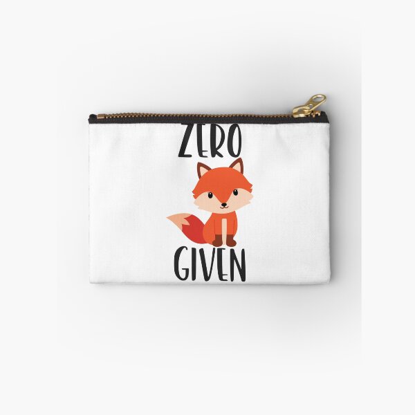Aperçu de l'œuvre Zero FOX Given créée et vendue par CuteTrendyFinds.