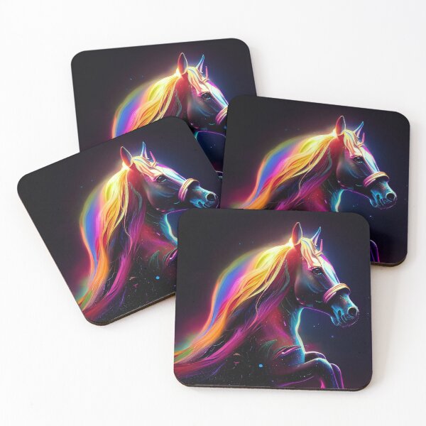 Aperçu de l'œuvre Cheval Cosmic créée et vendue par Crea-Artopia.